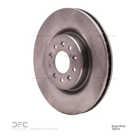 Dynamic Friction Co Disc Brake Rotor - 600-20016 600-20016
